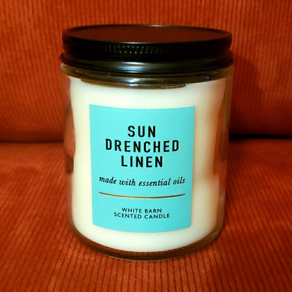 Bath & Bodyworks Sun Drenched Linen Single Wick